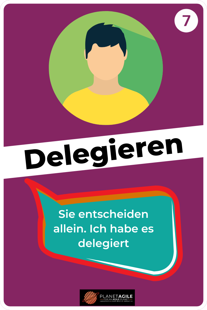 Delegation Poker Karte